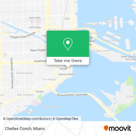 Chelles Conch map