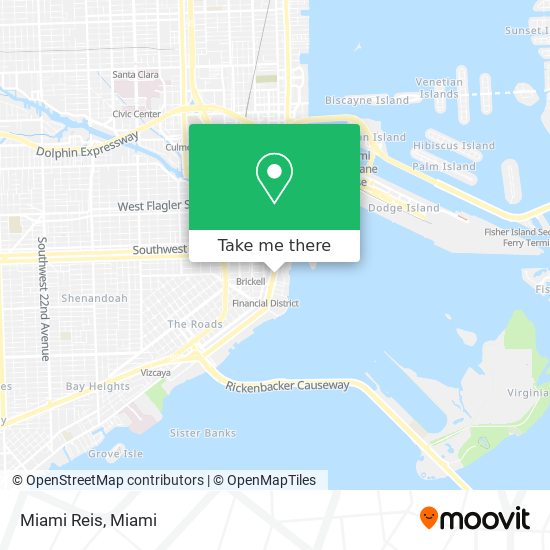 Mapa de Miami Reis