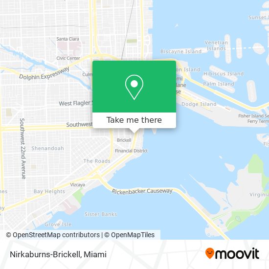 Mapa de Nirkaburns-Brickell