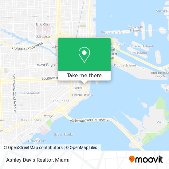 Ashley Davis Realtor map