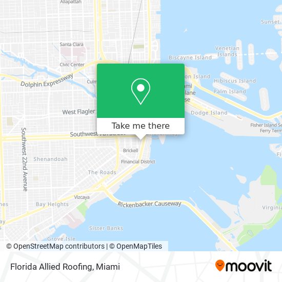 Mapa de Florida Allied Roofing