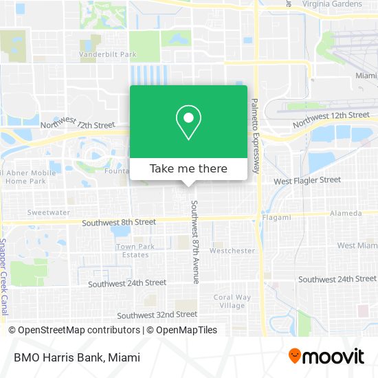 BMO Harris Bank map