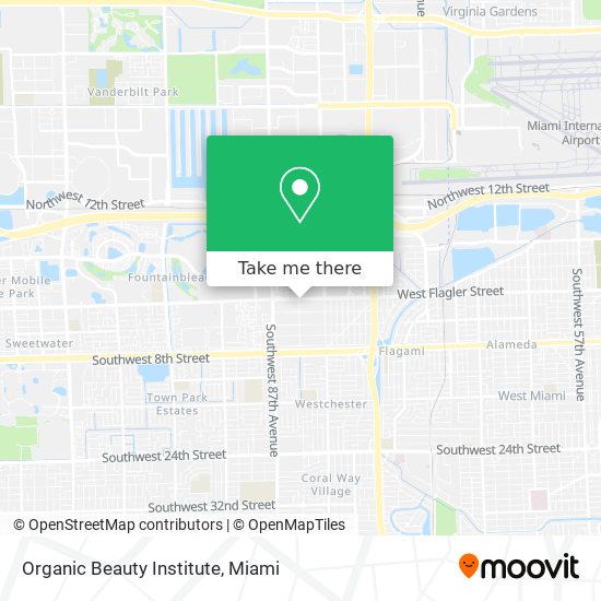 Organic Beauty Institute map