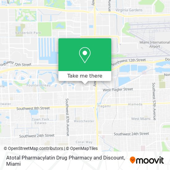 Atotal Pharmacylatin Drug Pharmacy and Discount map