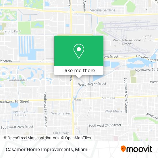 Casamor Home Improvements map