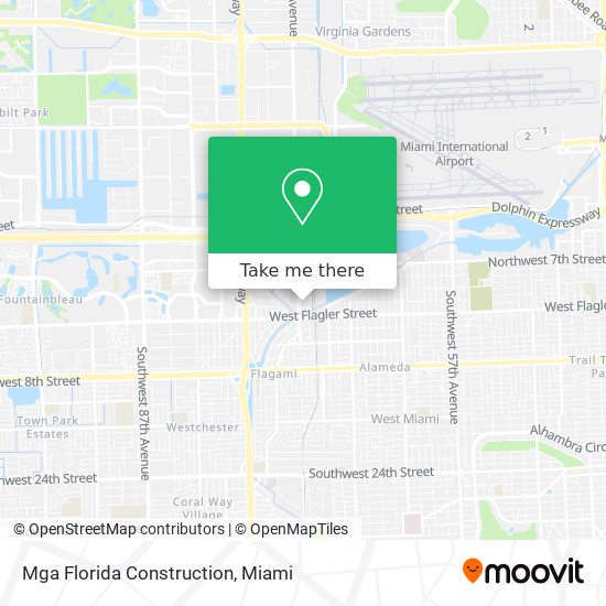 Mapa de Mga Florida Construction