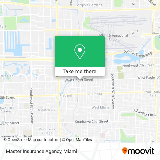 Mapa de Master Insurance Agency