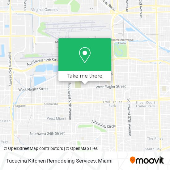 Tucucina Kitchen Remodeling Services map