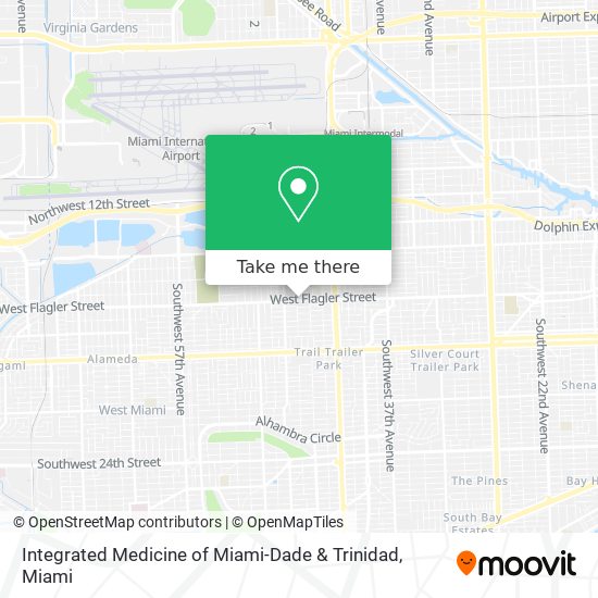 Integrated Medicine of Miami-Dade & Trinidad map