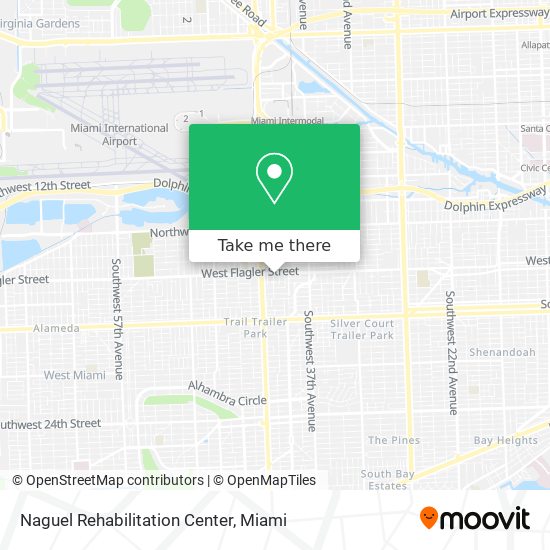 Naguel Rehabilitation Center map