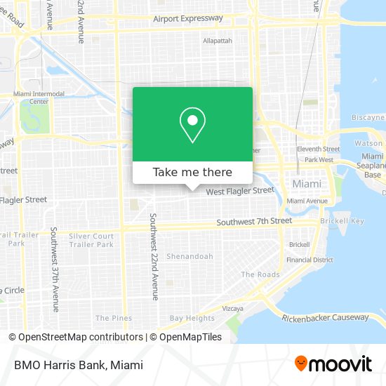 BMO Harris Bank map