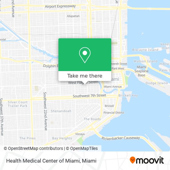 Health Medical Center of Miami map