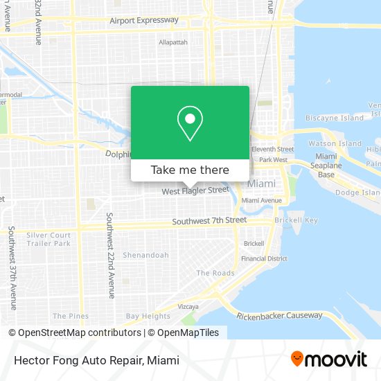 Hector Fong Auto Repair map