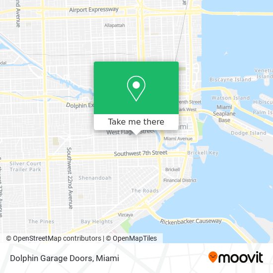 Dolphin Garage Doors map