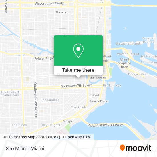Mapa de Seo Miami