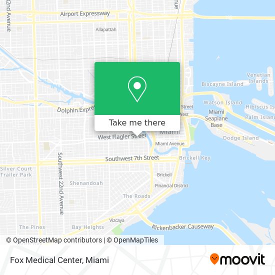 Fox Medical Center map