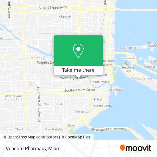 Mapa de Veacom Pharmacy