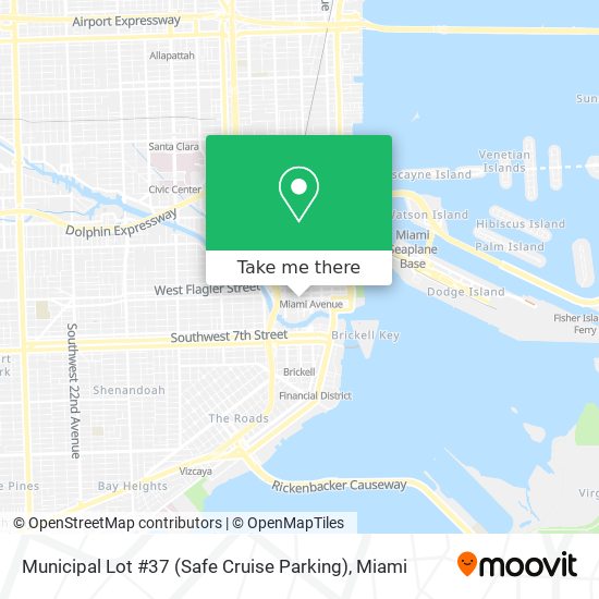 Municipal Lot #37 (Safe Cruise Parking) map