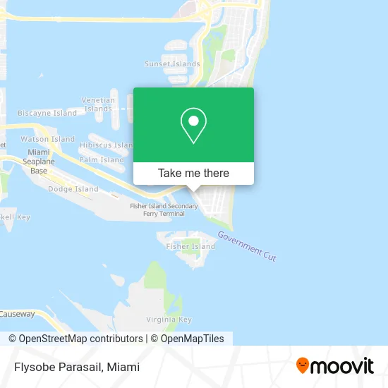 Flysobe Parasail map