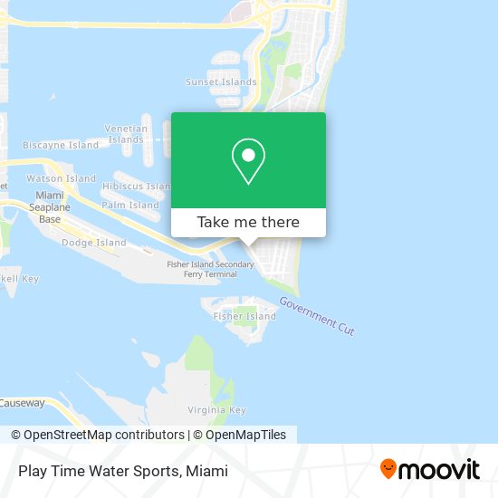 Play Time Water Sports map