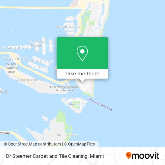 Dr Steemer Carpet and Tile Cleaning map