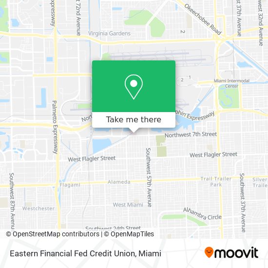 Mapa de Eastern Financial Fed Credit Union