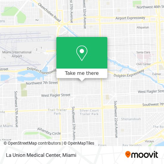 La Union Medical Center map