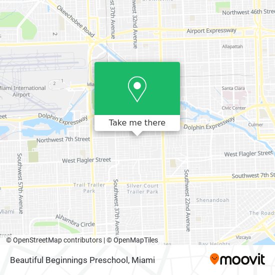 Beautiful Beginnings Preschool map