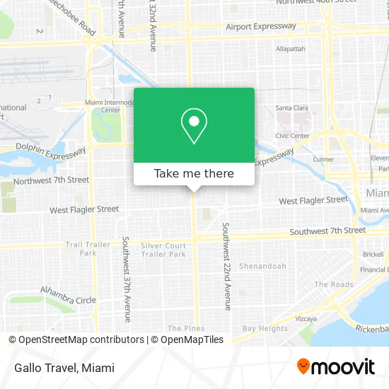 Gallo Travel map