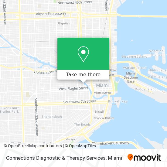 Mapa de Connections Diagnostic & Therapy Services