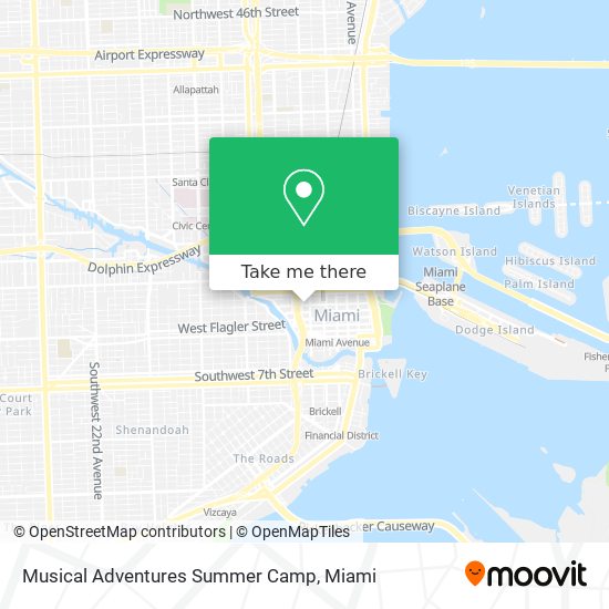 Musical Adventures Summer Camp map