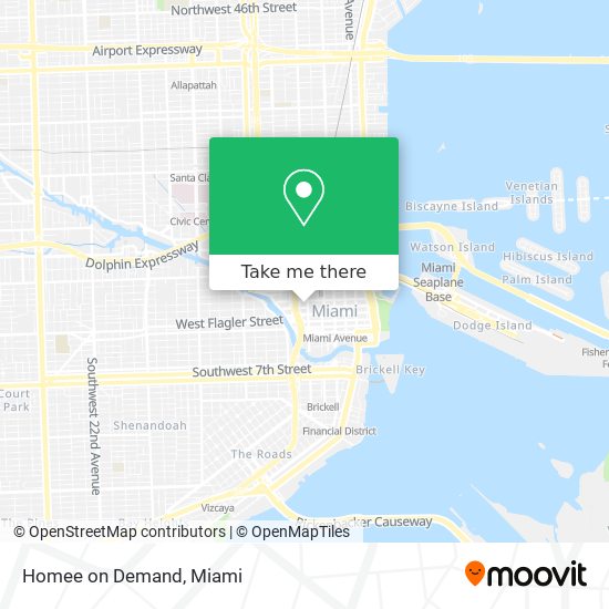 Homee on Demand map