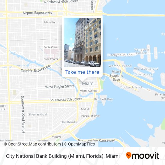 City National Bank Building (Miami, Florida) map