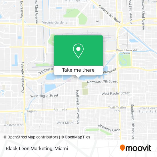 Black Leon Marketing map