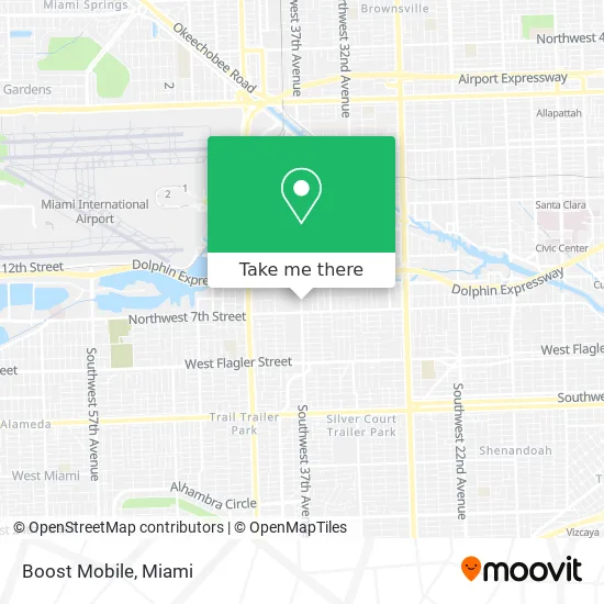 Boost Mobile map
