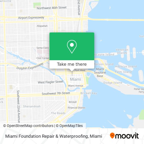 Miami Foundation Repair & Waterproofing map