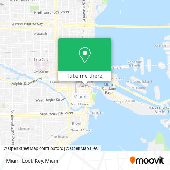 Miami Lock Key map