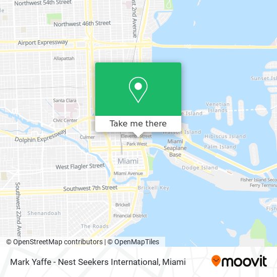 Mark Yaffe - Nest Seekers International map