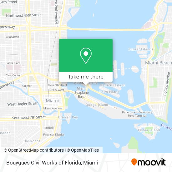 Mapa de Bouygues Civil Works of Florida