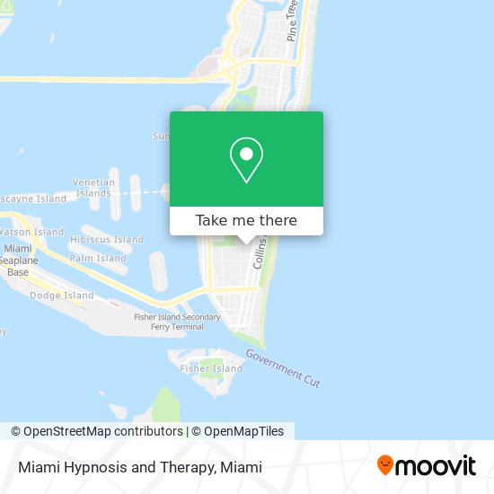 Miami Hypnosis and Therapy map