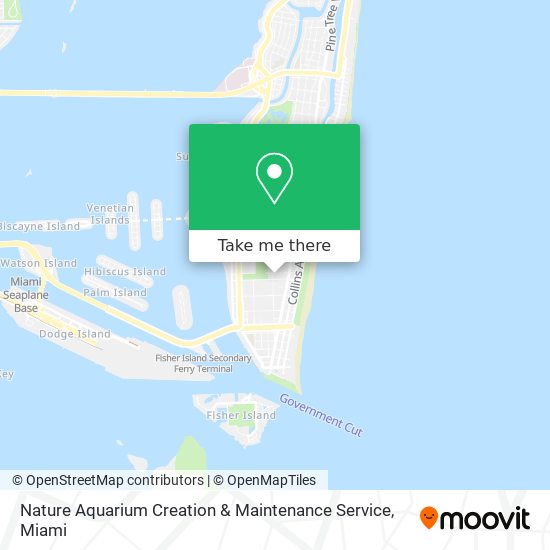 Nature Aquarium Creation & Maintenance Service map