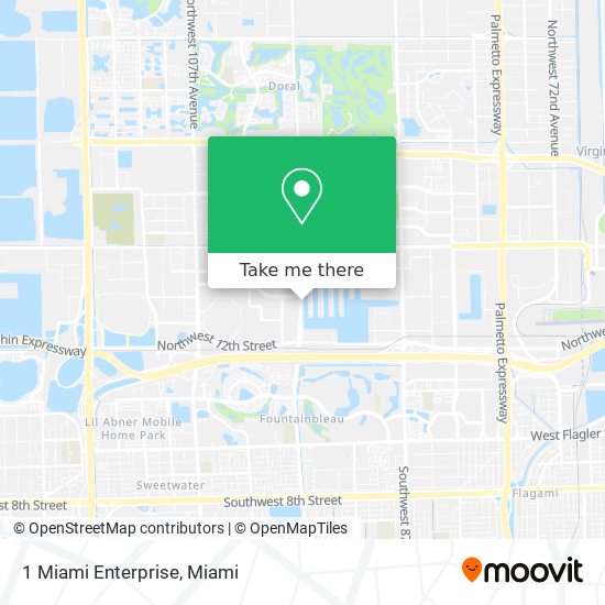 1 Miami Enterprise map