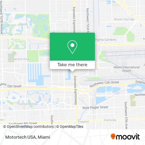 Motortech USA map