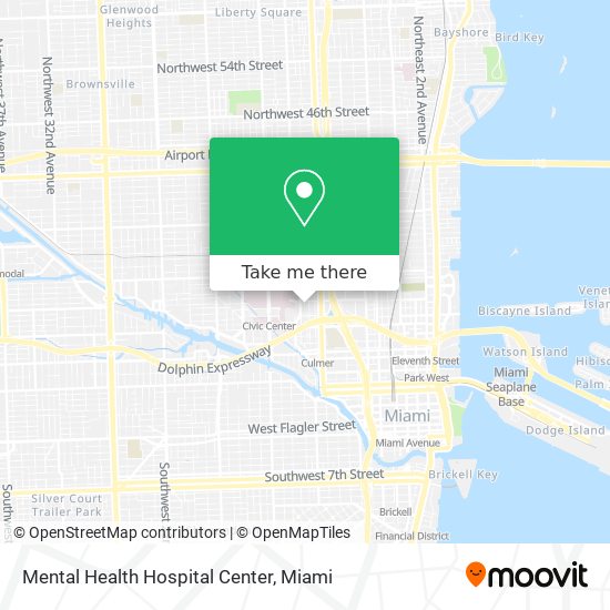 Mental Health Hospital Center map