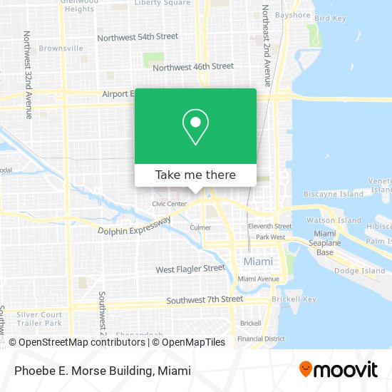 Phoebe E. Morse Building map