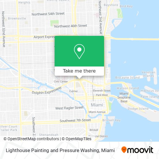 Lighthouse Painting and Pressure Washing map