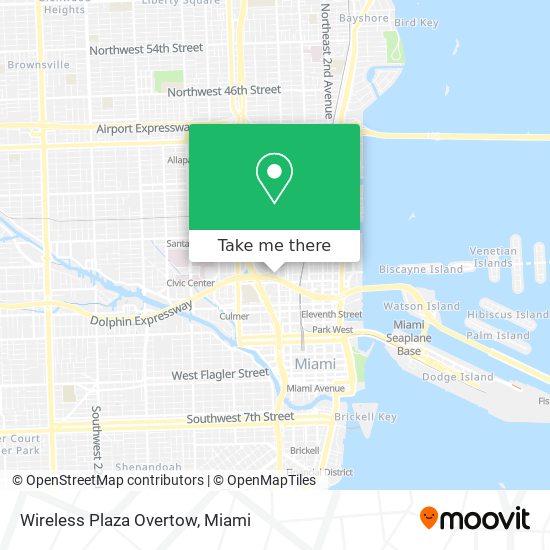 Wireless Plaza Overtow map