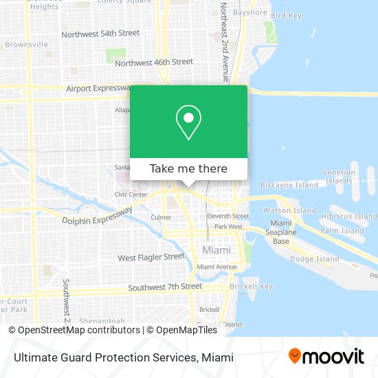 Ultimate Guard Protection Services map