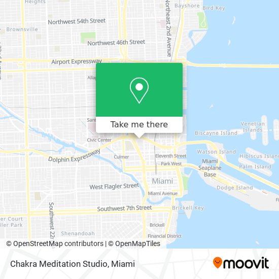 Chakra Meditation Studio map