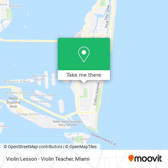 Mapa de Violin Lesson - Violin Teacher